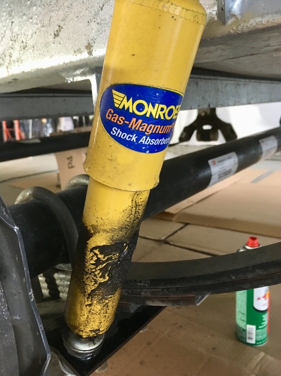 Monroe Shock Absorber Warranty Two Blown And Leaking Mechanical