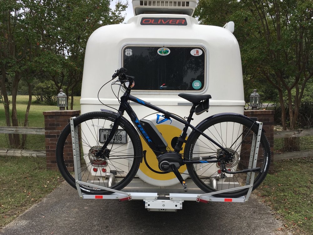 bike rack for tent trailer