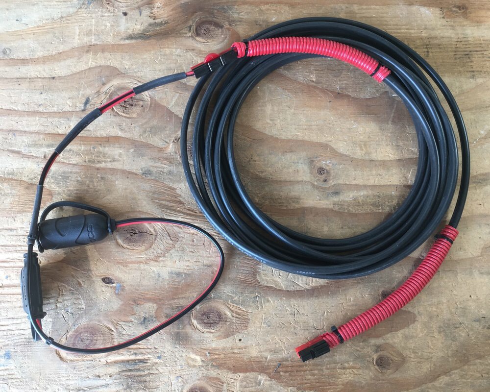 1, 2, 3, 6, 10 ft Jumper/Extension Cable for ANDERSON POWERPOLE
