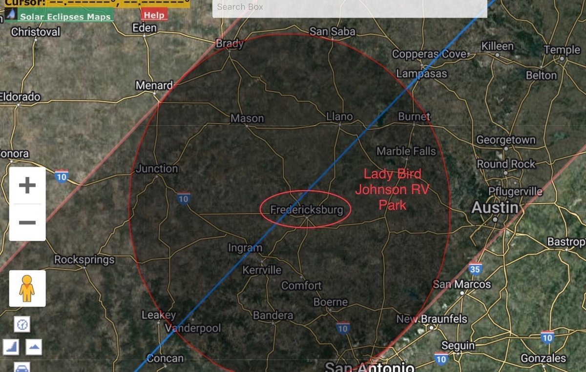 Official April 8, 2024 Total Solar Eclipse Fredericksburg TX RALLY