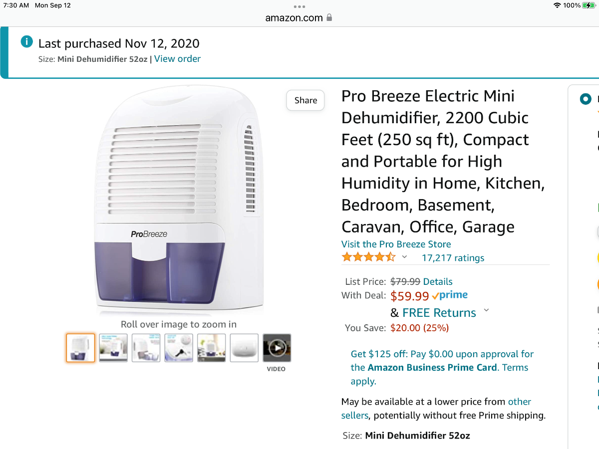 Pro Breeze dehumidifier(s) - Mechanical & Technical Tips - Oliver Owner  Forums